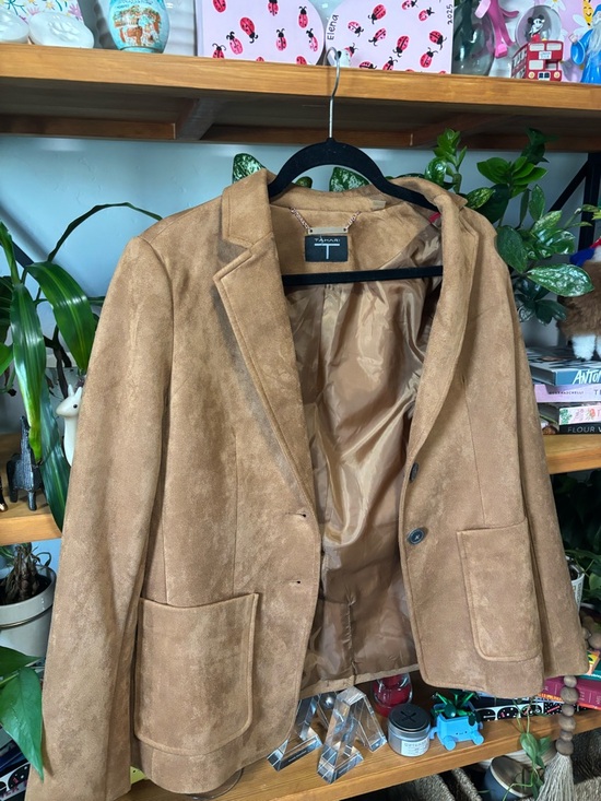 Tahari Jackets & Blazers - Tahari Classic Women's Faux Suede Blazer Jacket | Size 6